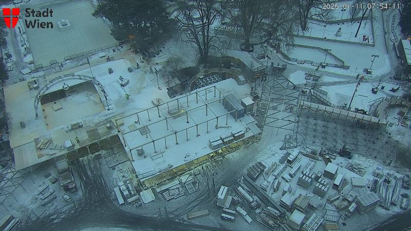 Archived image Webcam Vienna - City Hall