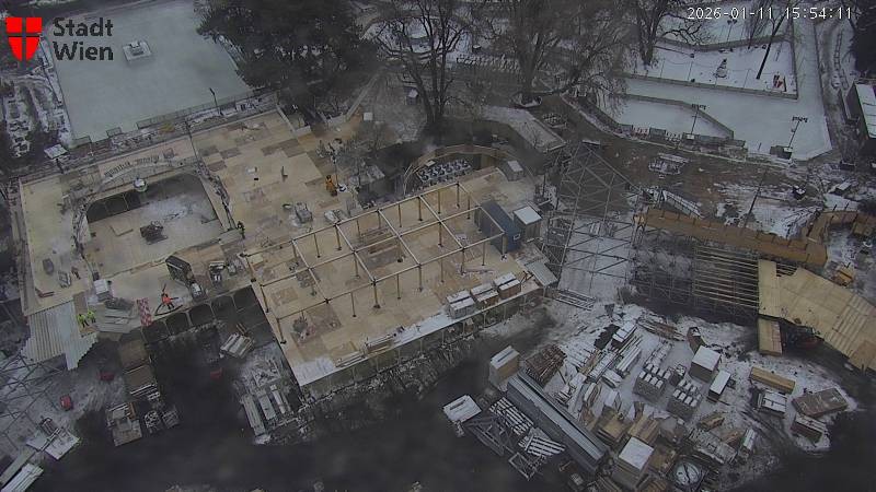 Archived image Webcam Vienna - City Hall