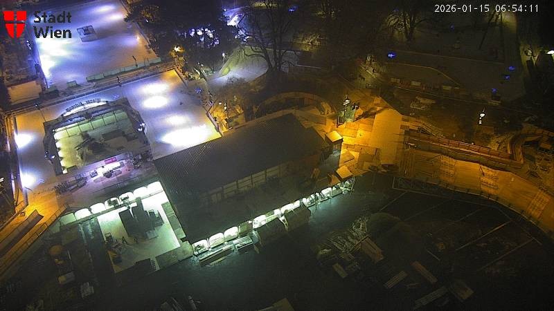 Archived image Webcam Vienna - City Hall