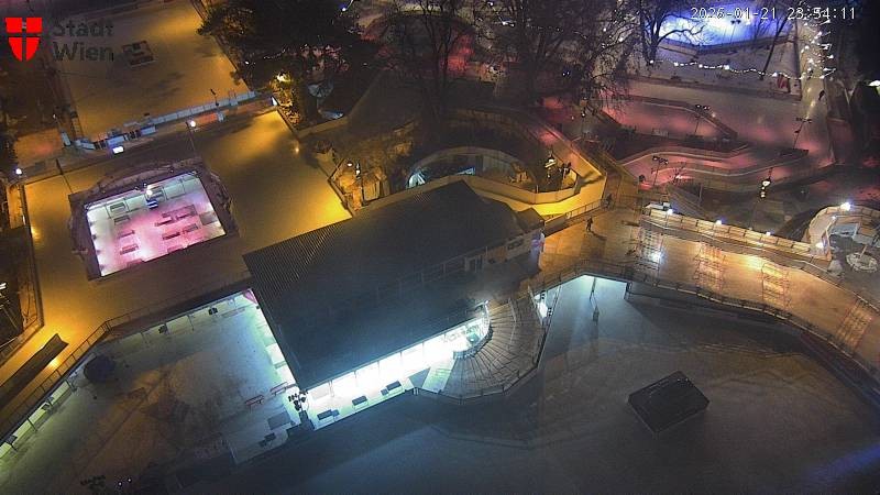 Archiv Foto Webcam Wien - Rathausplatz