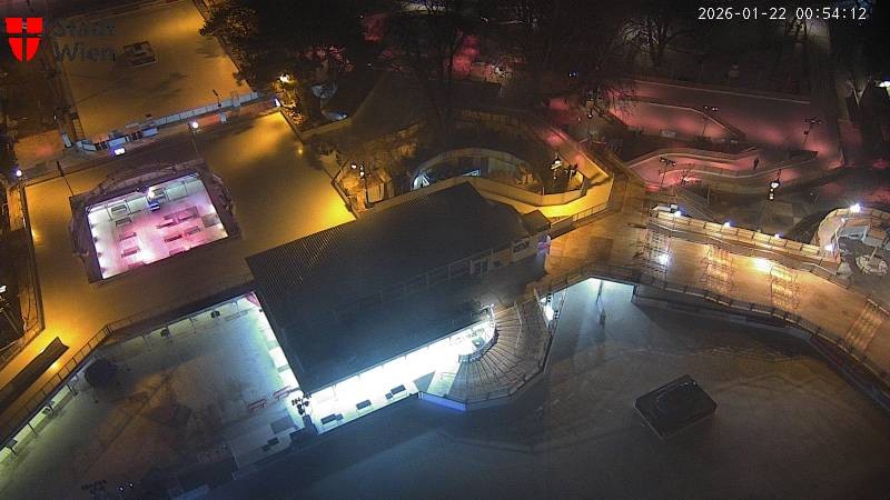 Archiv Foto Webcam Wien - Rathausplatz