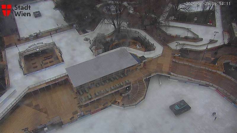 Archiv Foto Webcam Wien - Rathausplatz