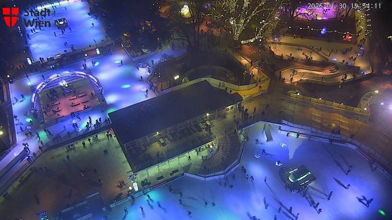 Archiv Foto Webcam Wien - Rathausplatz