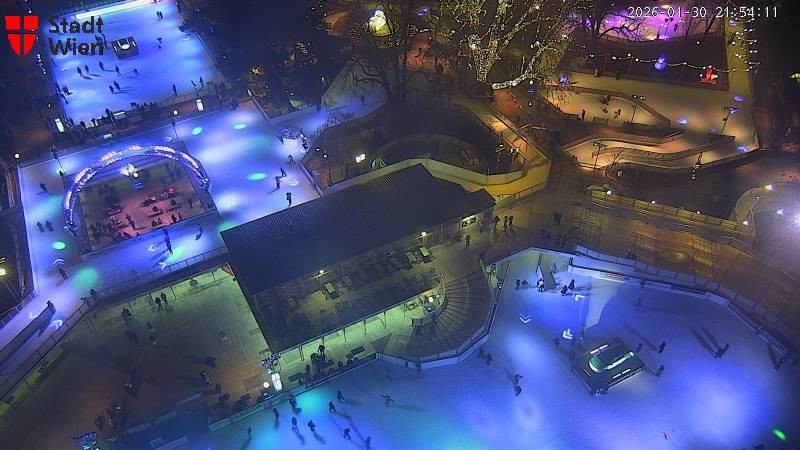 Archiv Foto Webcam Wien - Rathausplatz