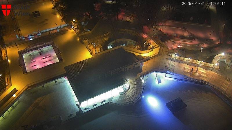 Archiv Foto Webcam Wien - Rathausplatz