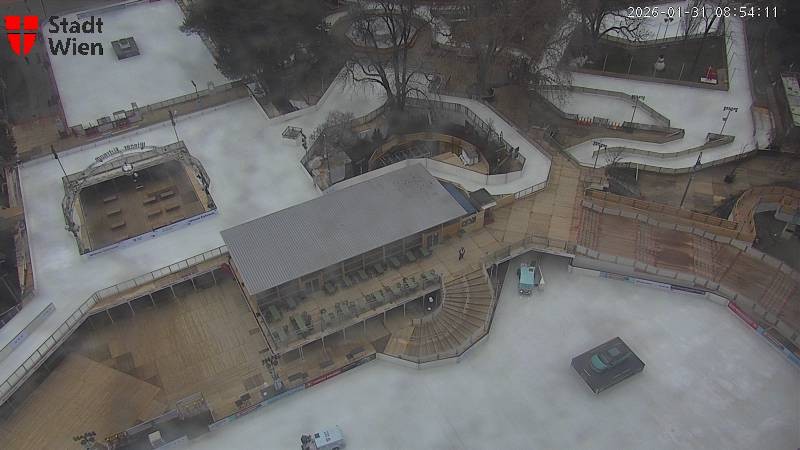 Archiv Foto Webcam Wien - Rathausplatz