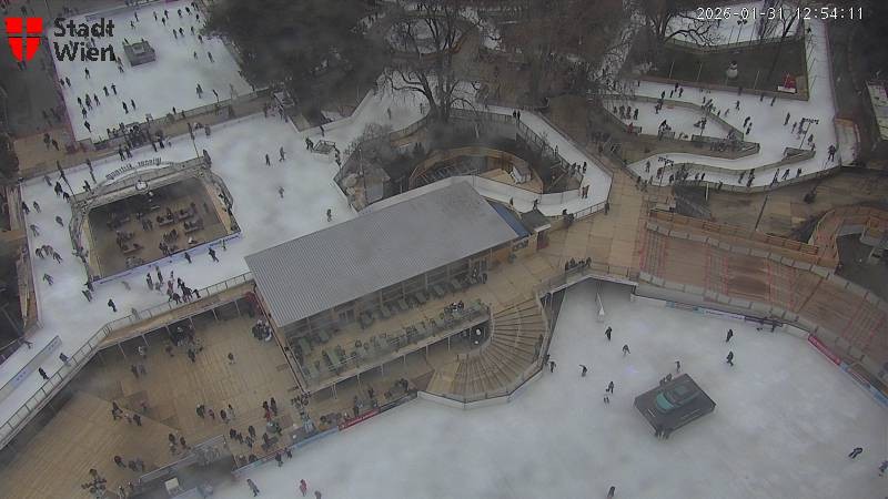 Archiv Foto Webcam Wien - Rathausplatz