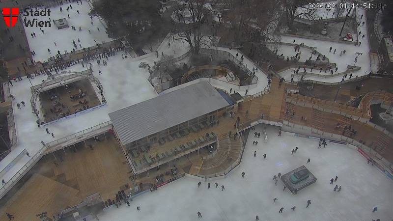 Archiv Foto Webcam Wien - Rathausplatz