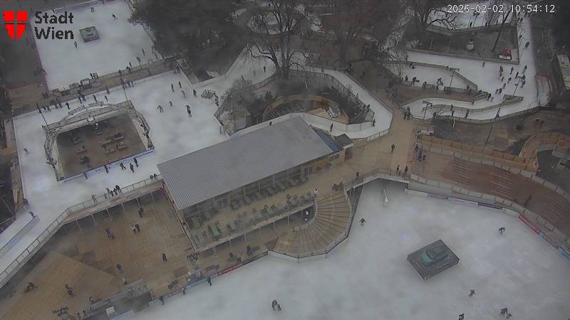 Archiv Foto Webcam Wien - Rathausplatz