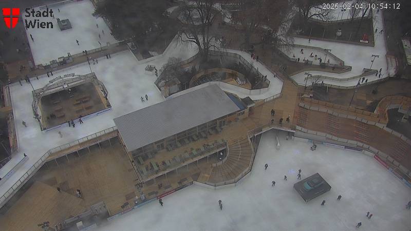 Archiv Foto Webcam Wien - Rathausplatz