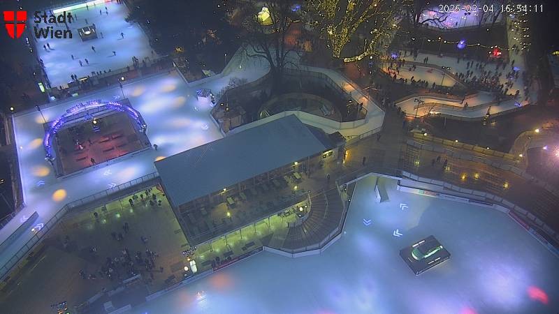 Archiv Foto Webcam Wien - Rathausplatz