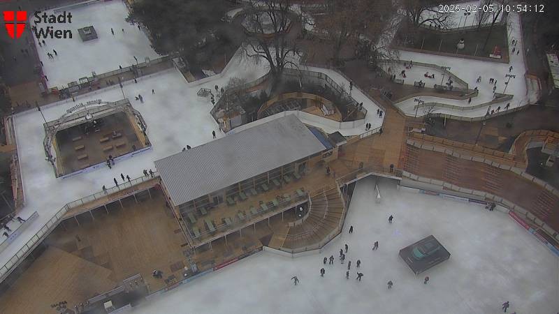 Archived image Webcam Vienna - City Hall