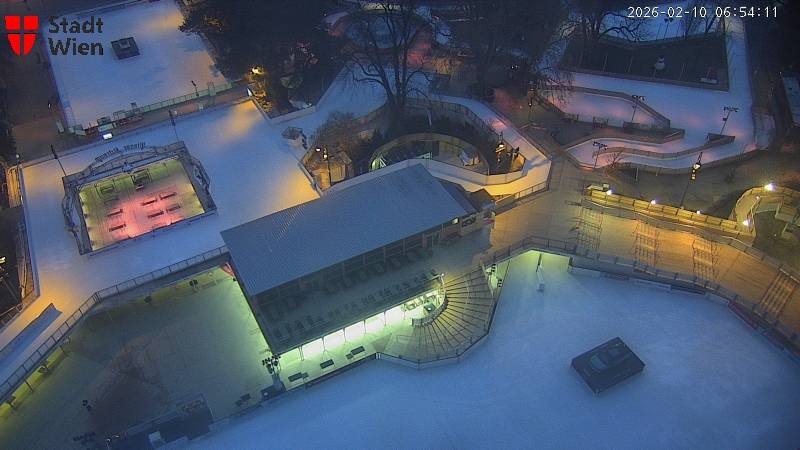 Archiv Foto Webcam Wien - Rathausplatz