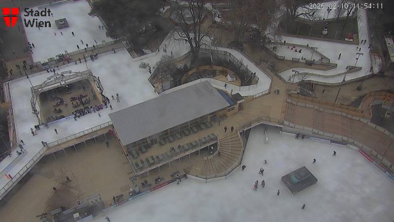 Archiv Foto Webcam Wien - Rathausplatz