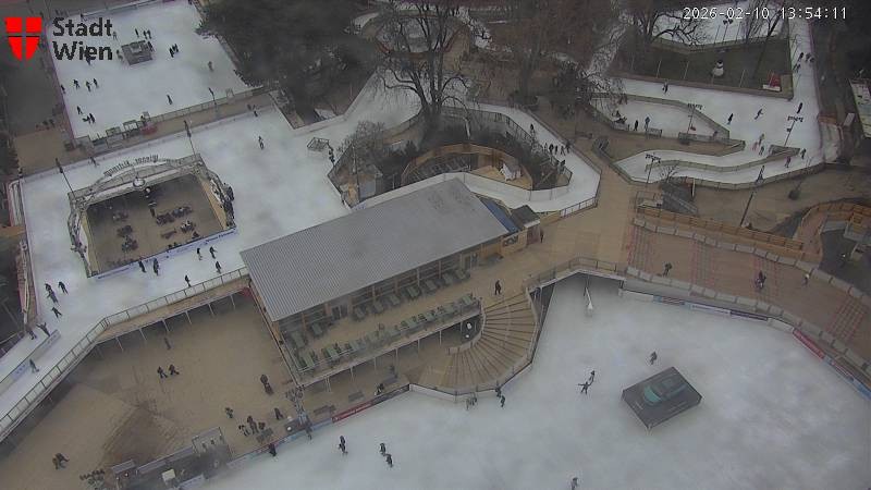 Archiv Foto Webcam Wien - Rathausplatz