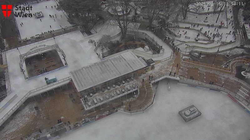 Archiv Foto Webcam Wien - Rathausplatz