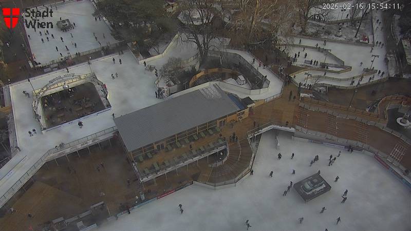 Archiv Foto Webcam Wien - Rathausplatz