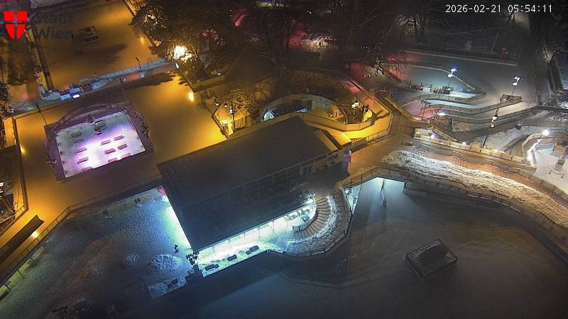 Archiv Foto Webcam Wien - Rathausplatz