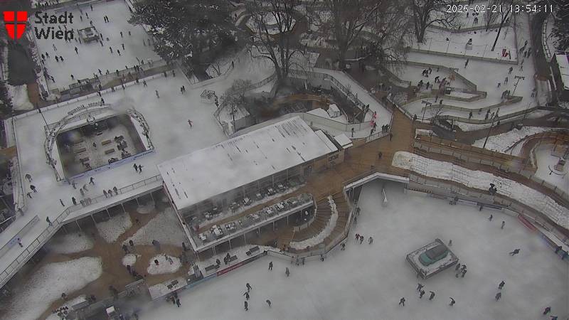 Archiv Foto Webcam Wien - Rathausplatz