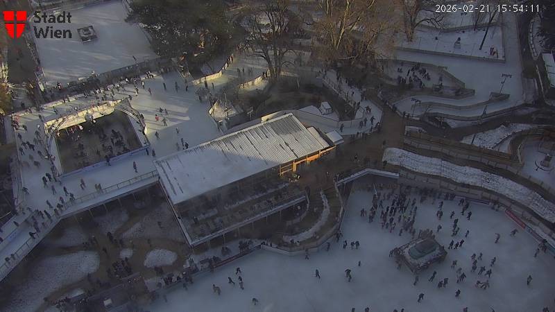 Archiv Foto Webcam Wien - Rathausplatz