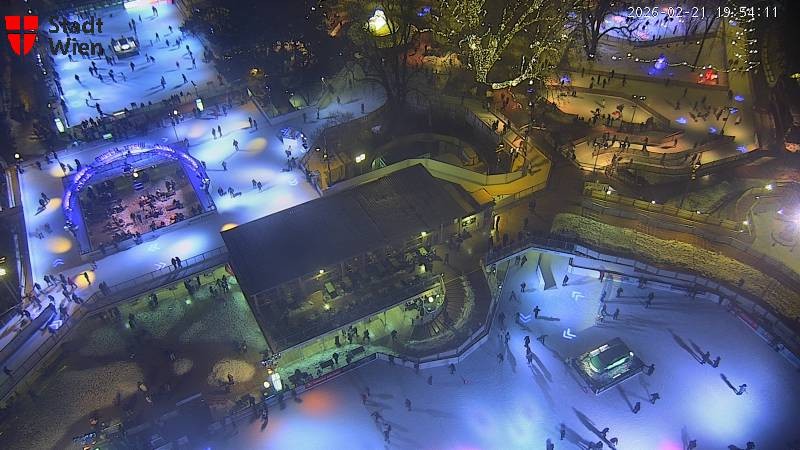 Archiv Foto Webcam Wien - Rathausplatz