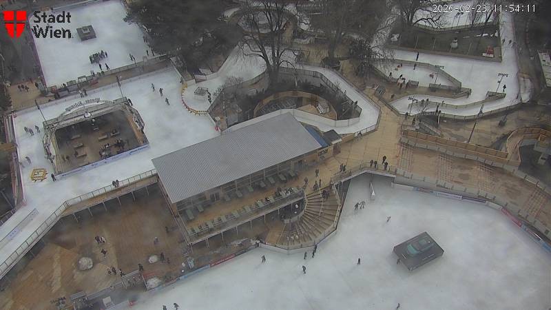 Archiv Foto Webcam Wien - Rathausplatz