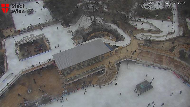 Archiv Foto Webcam Wien - Rathausplatz