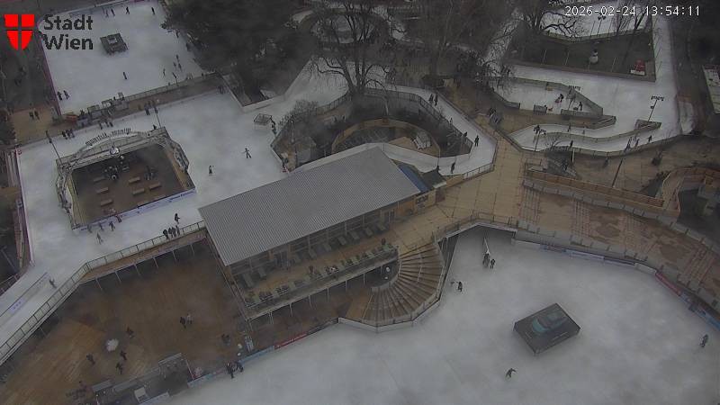 Archiv Foto Webcam Wien - Rathausplatz