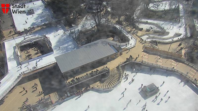 Archiv Foto Webcam Wien - Rathausplatz