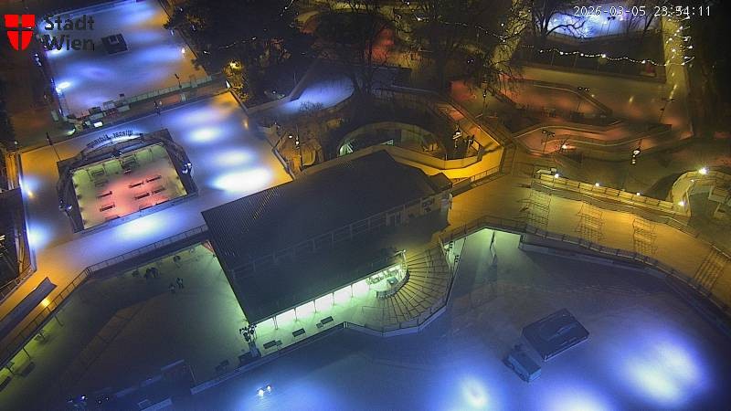 Archiv Foto Webcam Wien - Rathausplatz