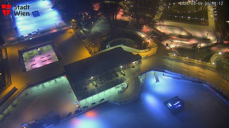 Archiv Foto Webcam Wien - Rathausplatz