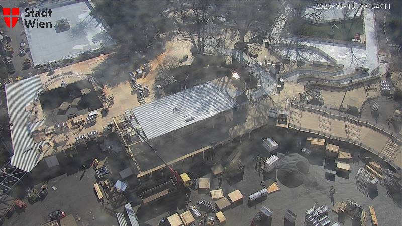 Archiv Foto Webcam Wien - Rathausplatz