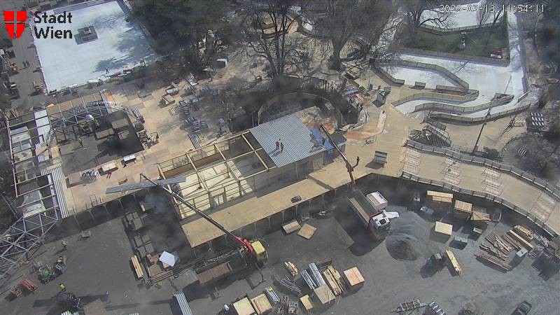 Archiv Foto Webcam Wien - Rathausplatz