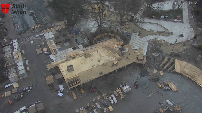 Archived image Webcam Vienna - City Hall