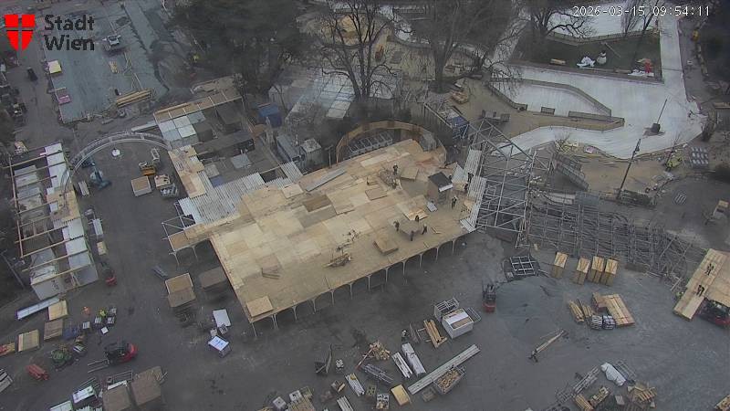 Archived image Webcam Vienna - City Hall