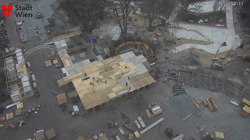 Archived image Webcam Vienna - City Hall