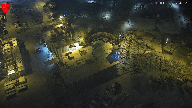 Archiv Foto Webcam Wien - Rathausplatz