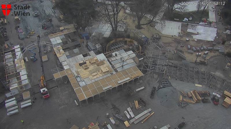 Archiv Foto Webcam Wien - Rathausplatz