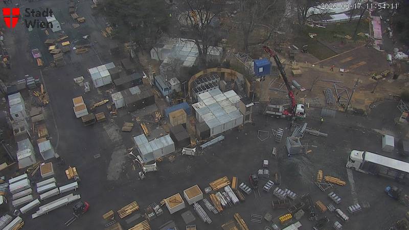 Archiv Foto Webcam Wien - Rathausplatz