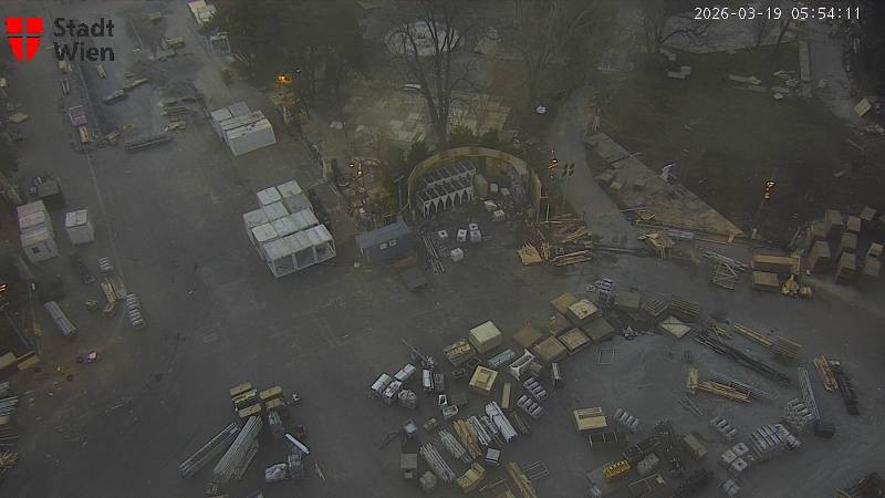 Archived image Webcam Vienna - City Hall