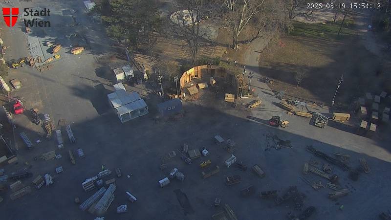 Archiv Foto Webcam Wien - Rathausplatz