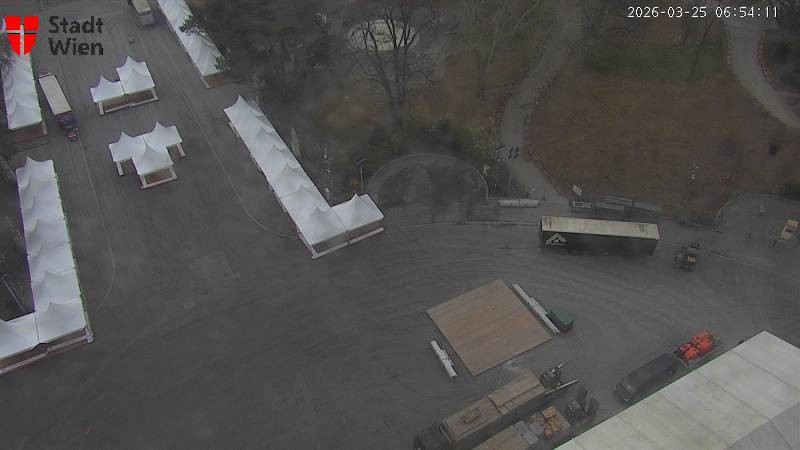 Archived image Webcam Vienna - City Hall