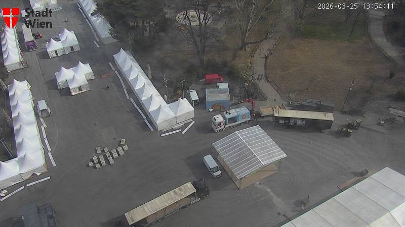 Archived image Webcam Vienna - City Hall