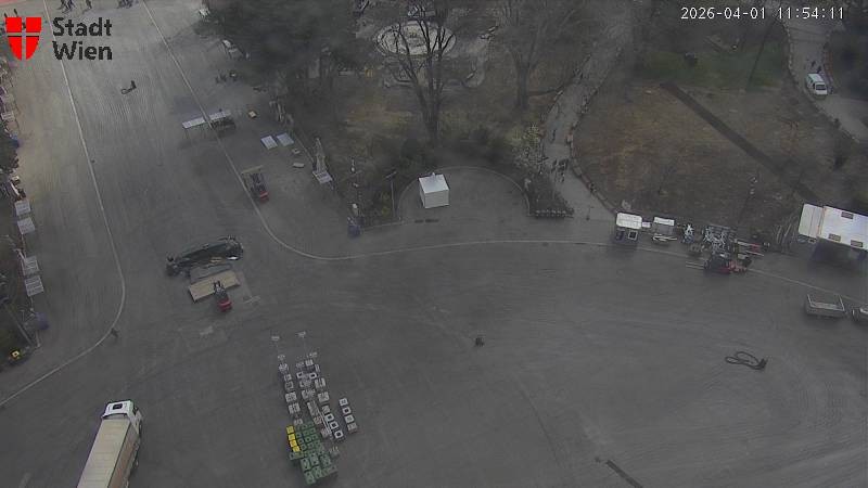 Archived image Webcam Vienna - City Hall