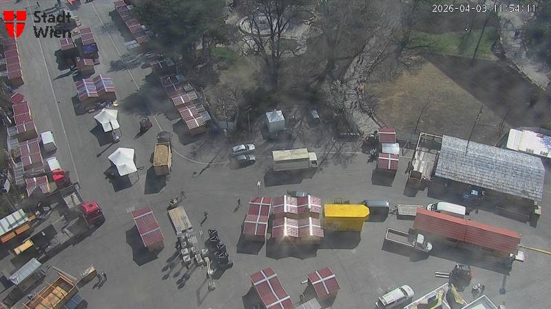 Archiv Foto Webcam Wien - Rathausplatz