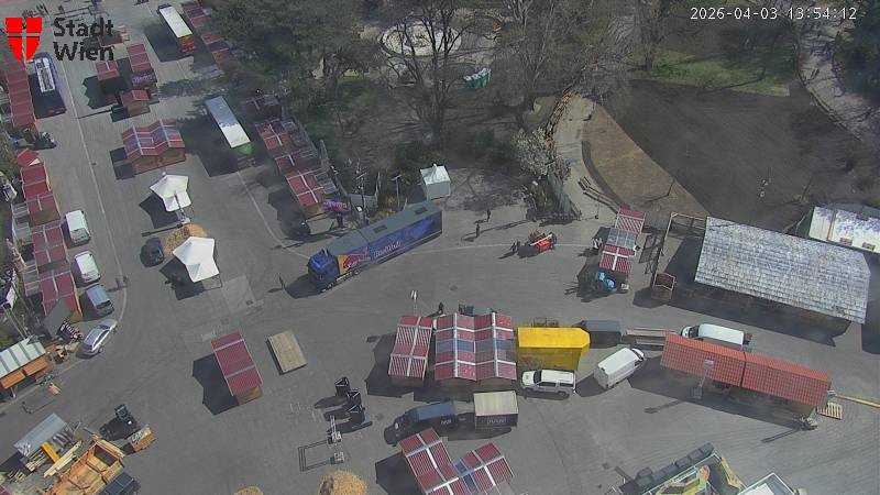 Archiv Foto Webcam Wien - Rathausplatz