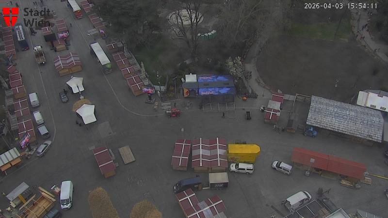 Archived image Webcam Vienna - City Hall