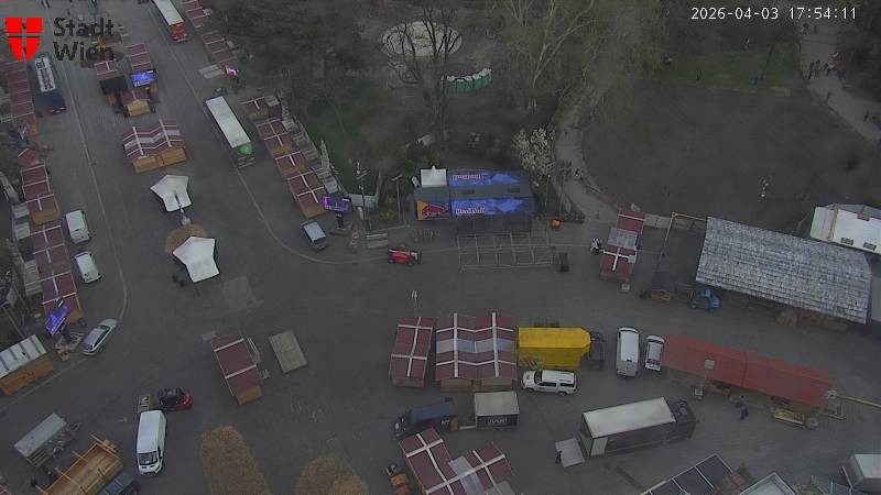 Archived image Webcam Vienna - City Hall