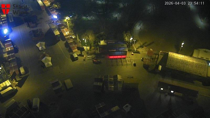 Archiv Foto Webcam Wien - Rathausplatz