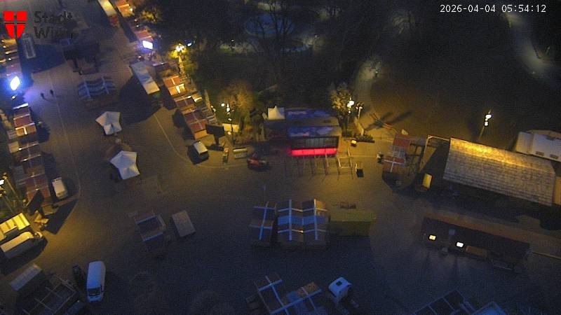 Archiv Foto Webcam Wien - Rathausplatz